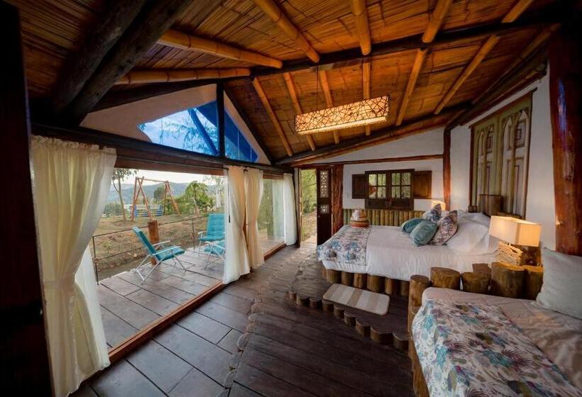 تختخواب و صبحانه Cabaña Aguamarina Seilan Alojamiento Rural