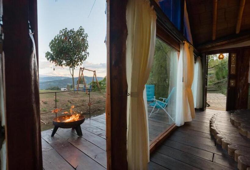 تختخواب و صبحانه Cabaña Aguamarina Seilan Alojamiento Rural