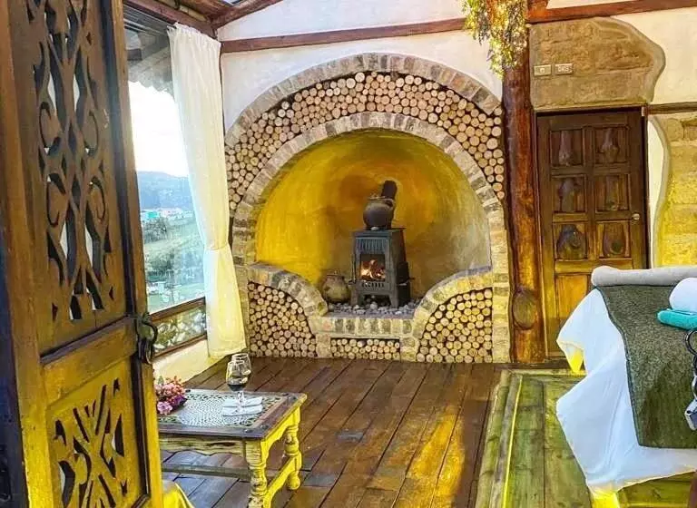 تختخواب و صبحانه Cabaña Esmeralda   Seilan Alojamiento Rural