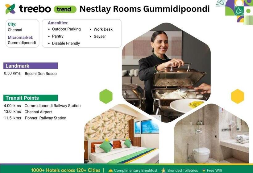 Hotel Treebo Nestlay Rooms Gummidipoondi