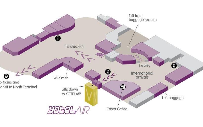 Yotelair London Gatwick Airport