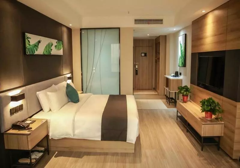 Hotelli Thank Inn Chain Suqian Hubin New District Santaishan Park