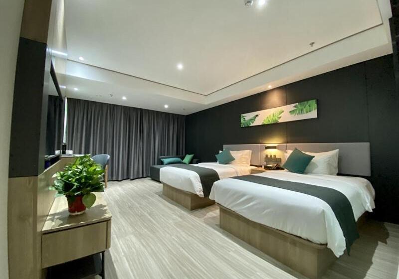 Otel Thank Inn Chain Suqian Hubin New District Santaishan Park