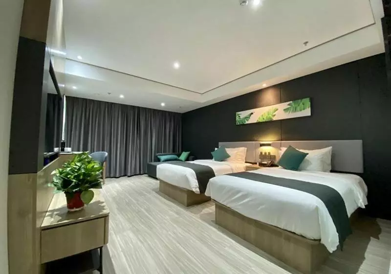 Hotelli Thank Inn Chain Suqian Hubin New District Santaishan Park