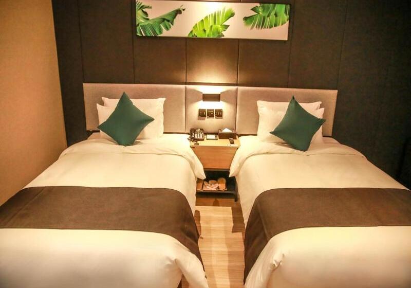 Otel Thank Inn Chain Suqian Hubin New District Santaishan Park