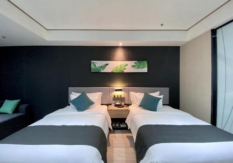 Otel Thank Inn Chain Suqian Hubin New District Santaishan Park