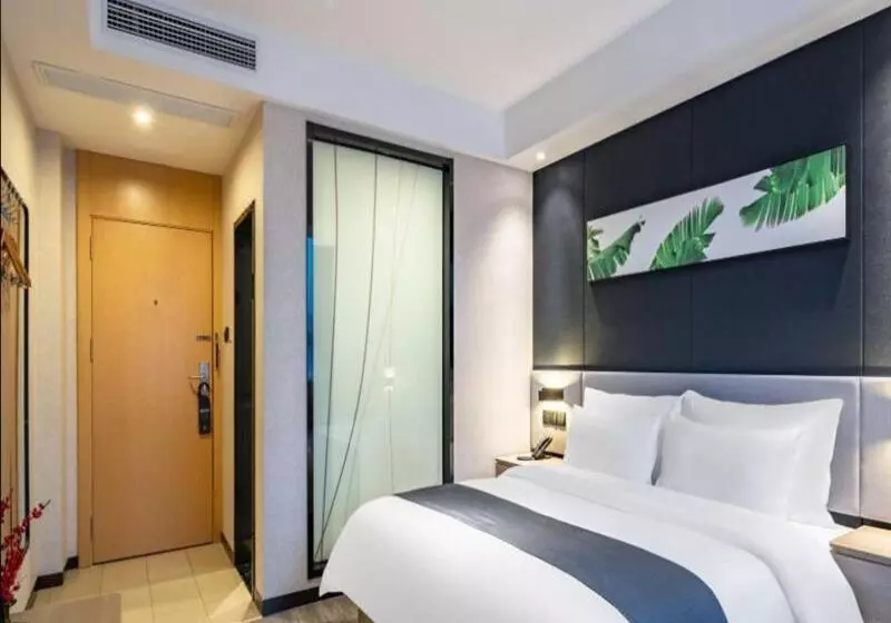 Hotelli Thank Inn Chain Suqian Hubin New District Santaishan Park