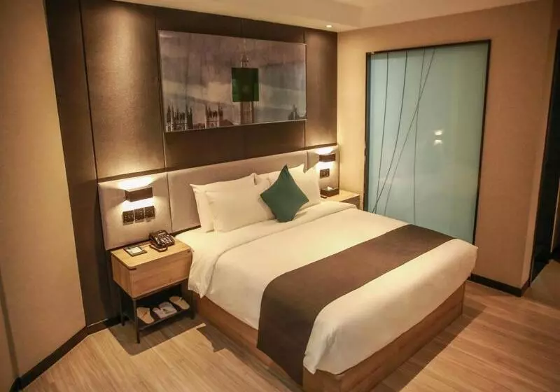 Hotelli Thank Inn Chain Suqian Hubin New District Santaishan Park