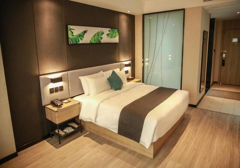 Otel Thank Inn Chain Suqian Hubin New District Santaishan Park