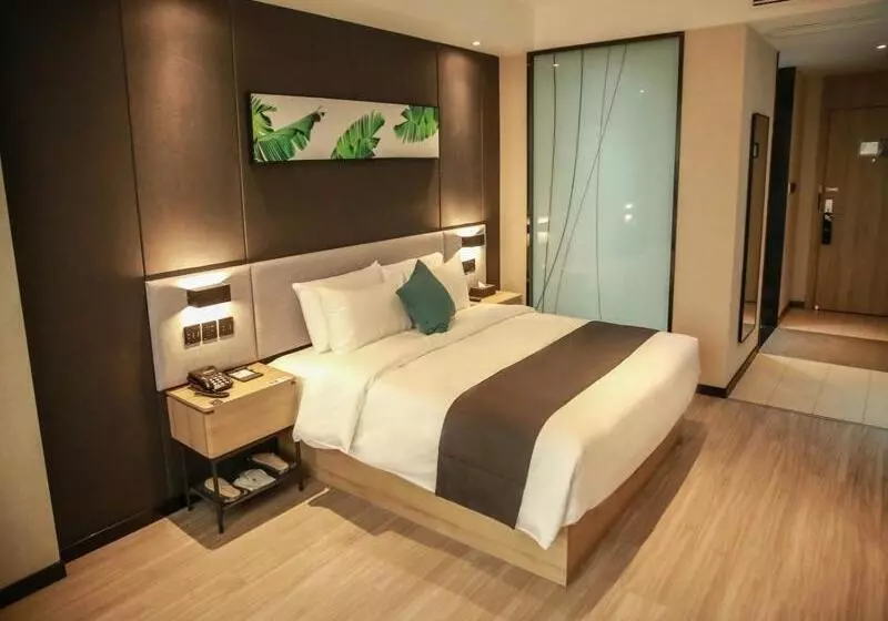 Hotelli Thank Inn Chain Suqian Hubin New District Santaishan Park