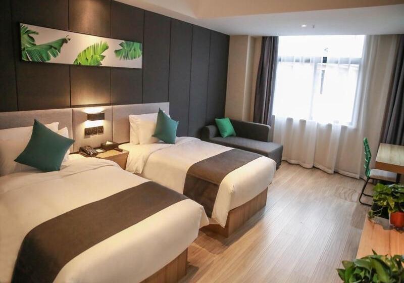 Otel Thank Inn Chain Suqian Hubin New District Santaishan Park