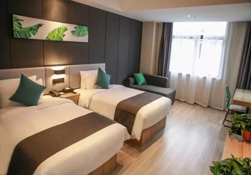 Hotelli Thank Inn Chain Suqian Hubin New District Santaishan Park