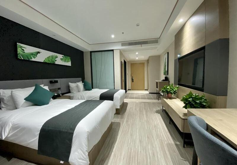 Otel Thank Inn Chain Suqian Hubin New District Santaishan Park