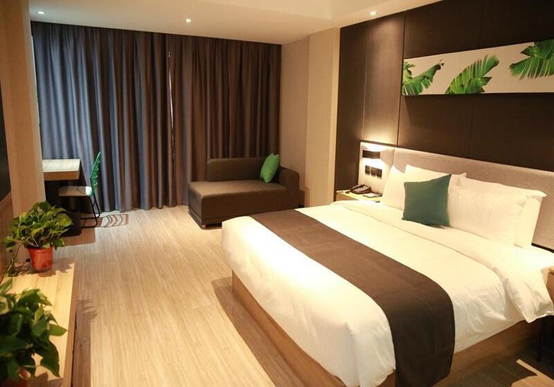 Otel Thank Inn Chain Suqian Hubin New District Santaishan Park
