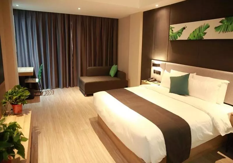 Hotelli Thank Inn Chain Suqian Hubin New District Santaishan Park