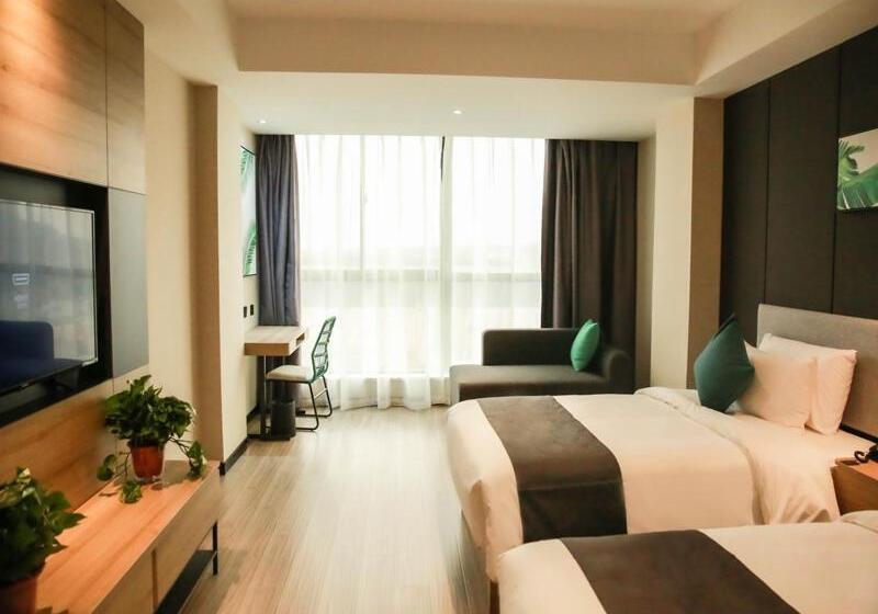 Otel Thank Inn Chain Suqian Hubin New District Santaishan Park