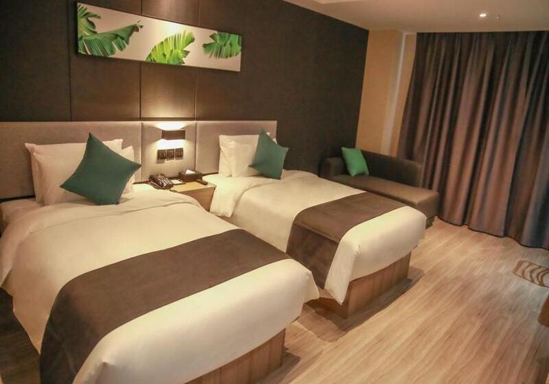 Otel Thank Inn Chain Suqian Hubin New District Santaishan Park