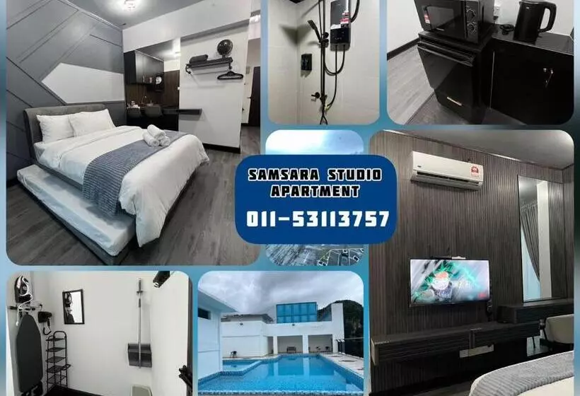 Samsara Studio Apartment With Pool