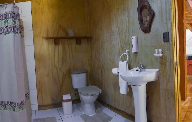ホテル Cabanas Ensenada Bosque Nativo