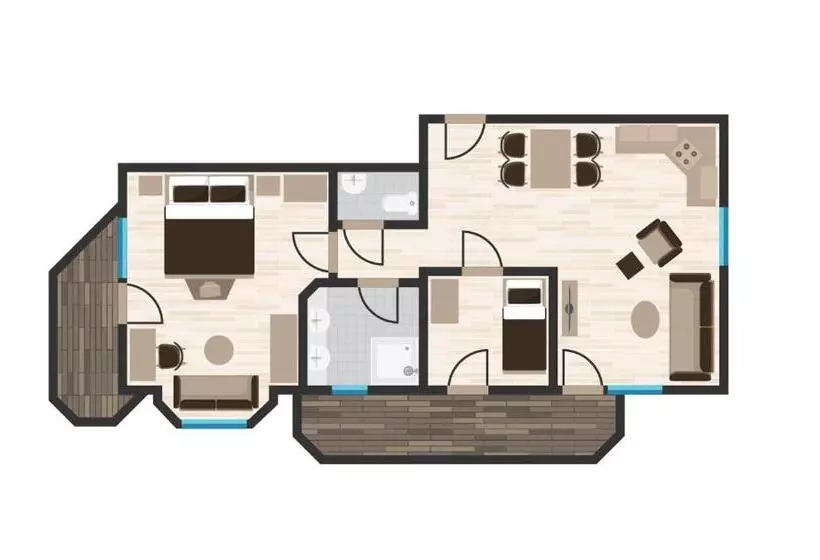Hotelli Alpenstüble Appartements