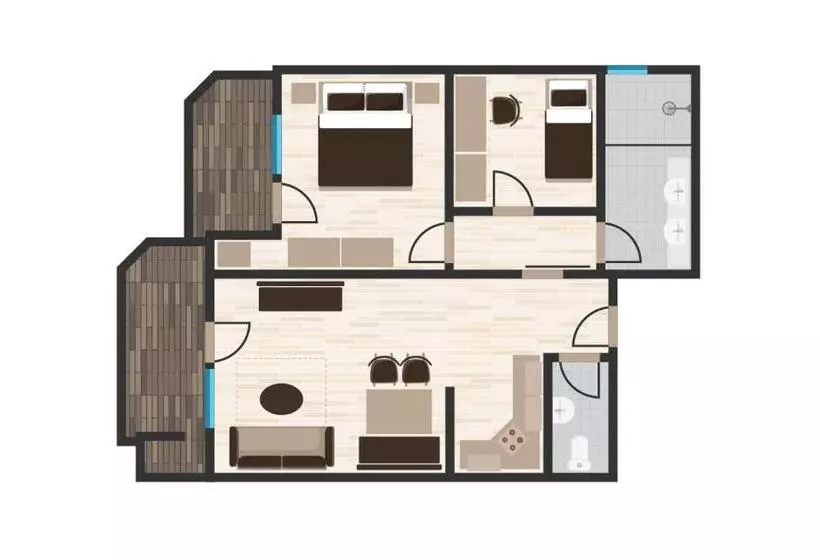 Hotelli Alpenstüble Appartements
