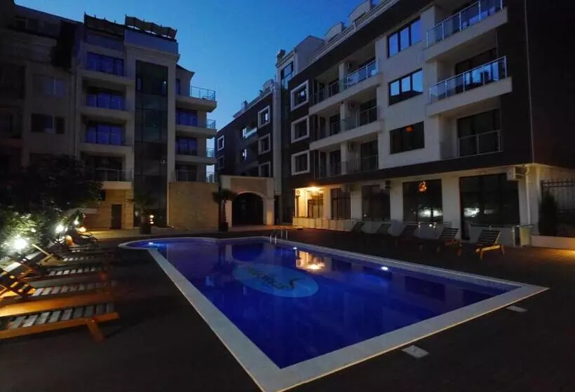 Apart Hotel Stamopolu Lux с изглед към морето