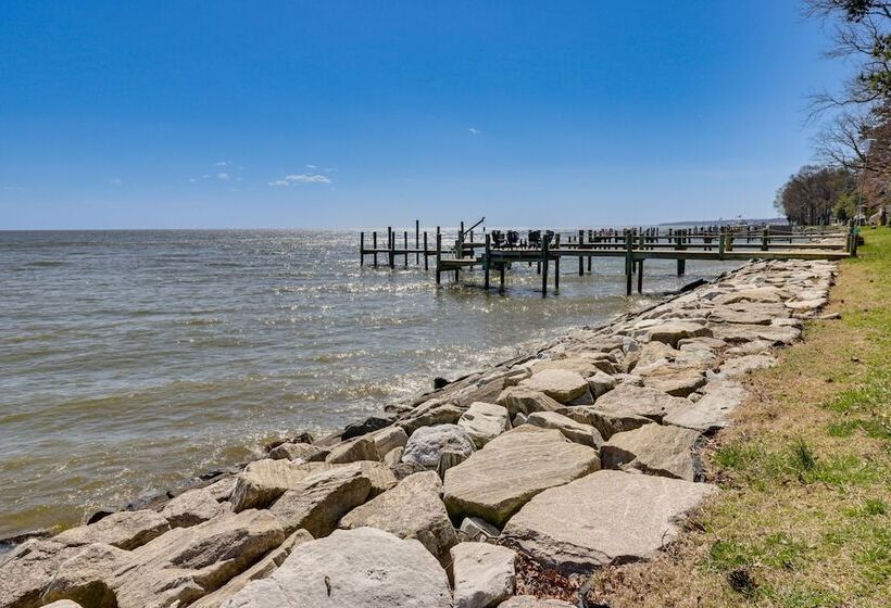 Bayfront Maryland Retreat W/ Deck, Near Beaches!