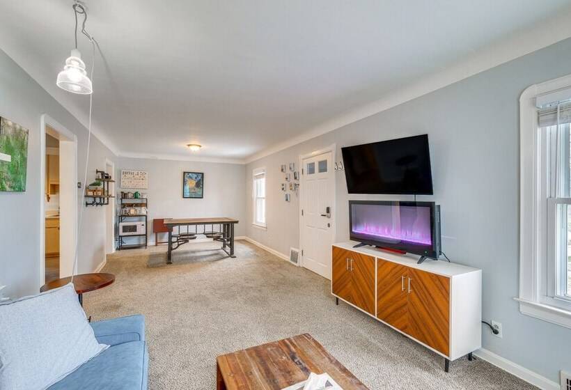 Wfh Friendly Abode W/ Home Gym In Cleveland