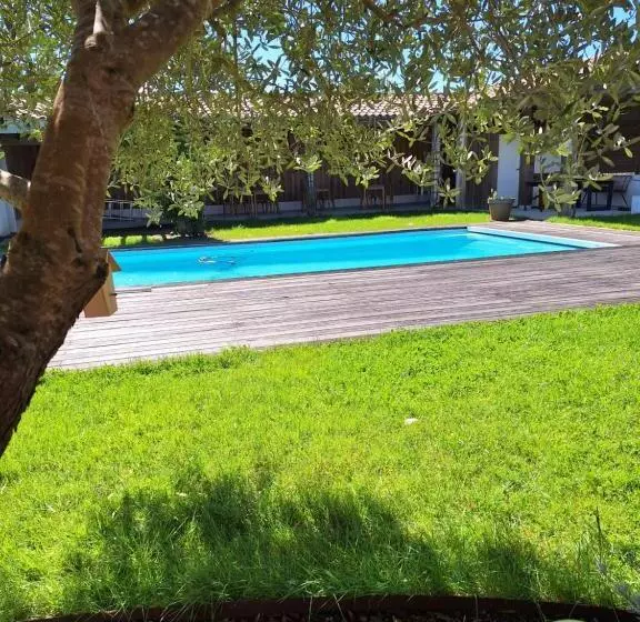 ベッドアンドブレックファースト Le Spot Landais   Chambre Côté Forêt