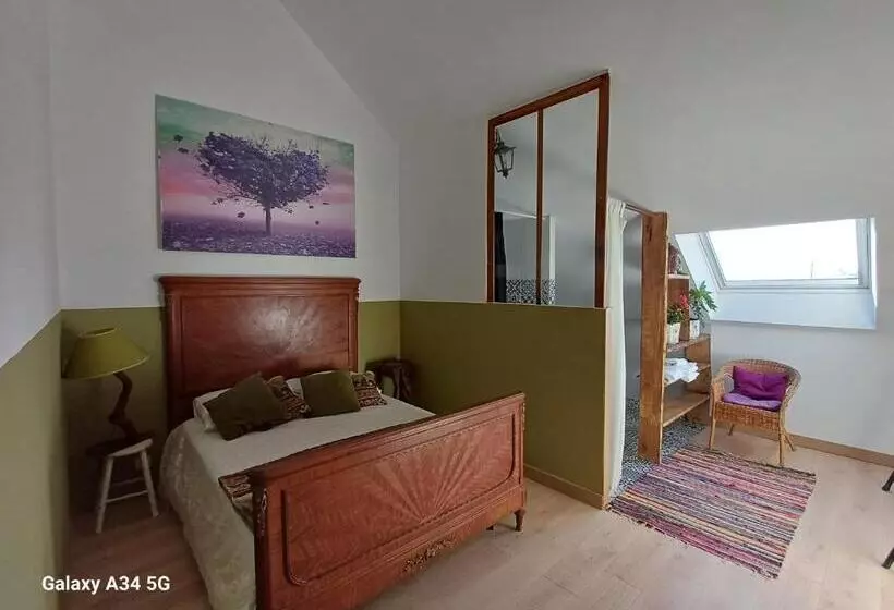 Aamiaismajoitus (B&B) Les Chaumes Violettes