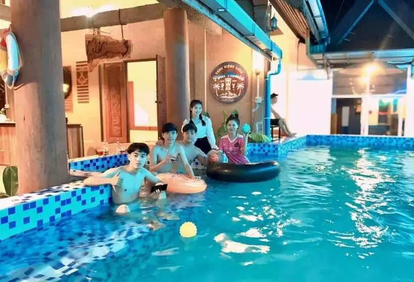 ペンション Vangvieng Pool House