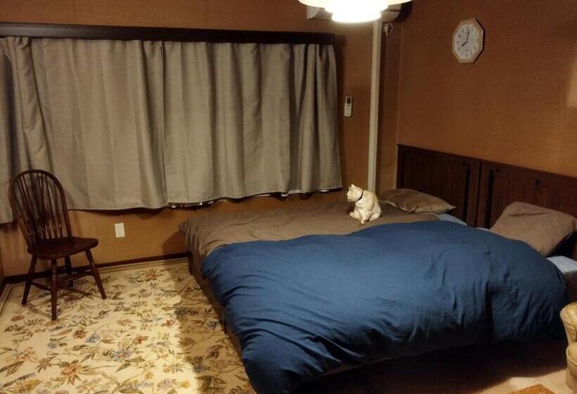Pensjonat Private Twin Room In Ishinomaki, Max 4 Person, Non Smoke, Free Parking, Cat Island 2