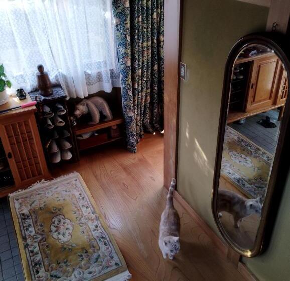 Pensjonat Private Twin Room In Ishinomaki, Max 4 Person, Non Smoke, Free Parking, Cat Island 2