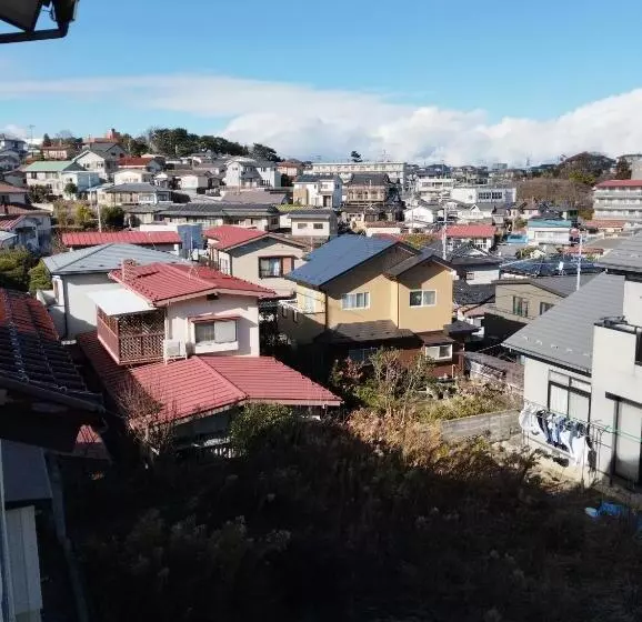 ペンション Private Twin Room In Ishinomaki, Max 4 Person, Non Smoke, Free Parking, Cat Island 2