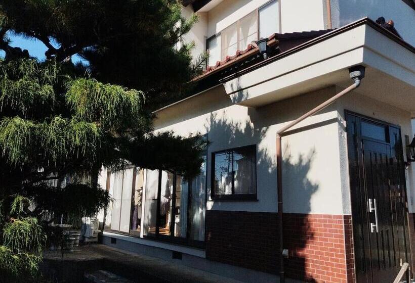 Pensjonat Private Twin Room In Ishinomaki, Max 4 Person, Non Smoke, Free Parking, Cat Island 2