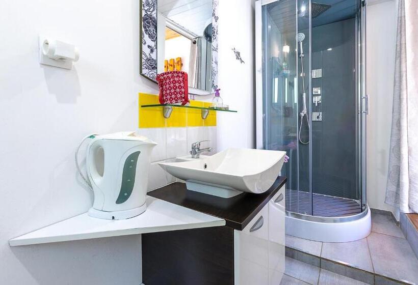 ペンション Chambre Sous Les Mimosas 2kms Plage