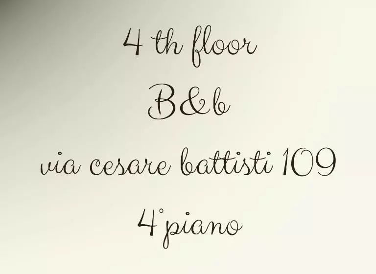 تختخواب و صبحانه 4th Floor Caserta