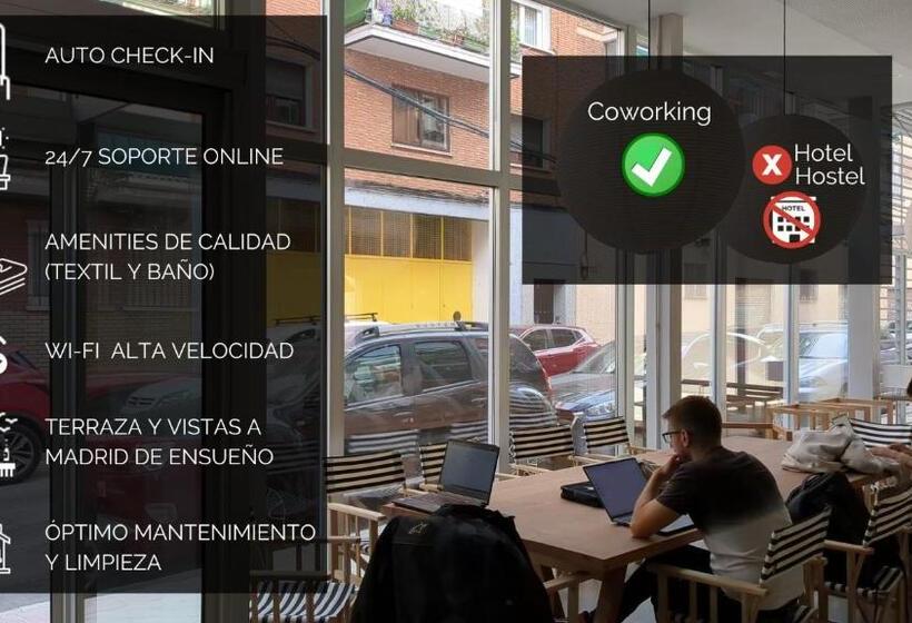 پانسیون Madrid Live Coworking Self Service