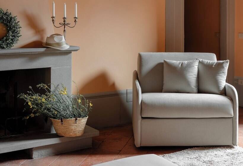 צימר Villa Erbaia Relais De Charme