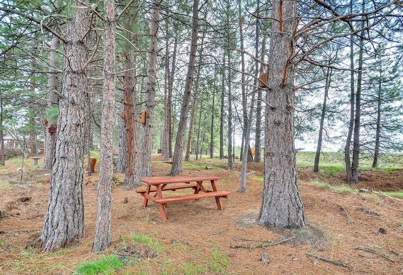 Oregon Cabin On Pine Hollow Reservoir W/ Mtn View!