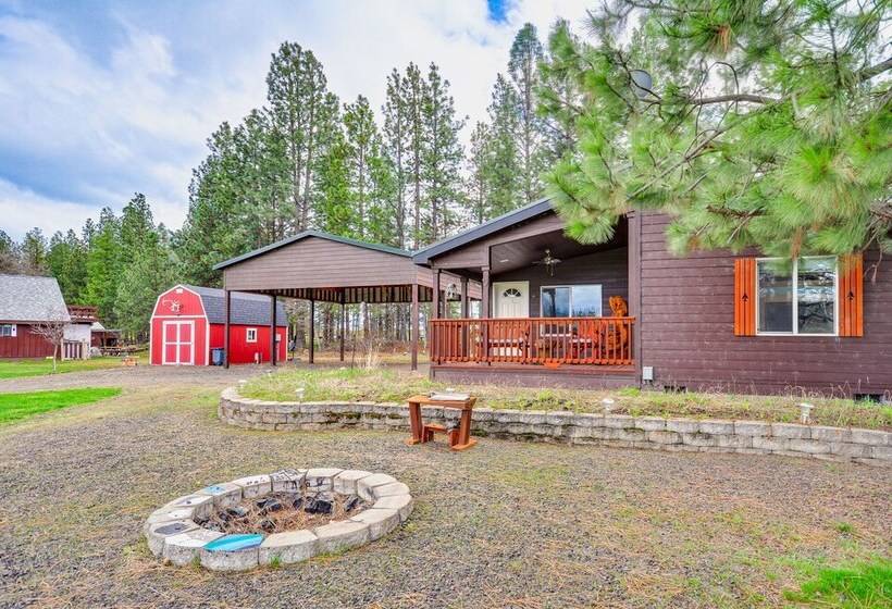 Oregon Cabin On Pine Hollow Reservoir W/ Mtn View!