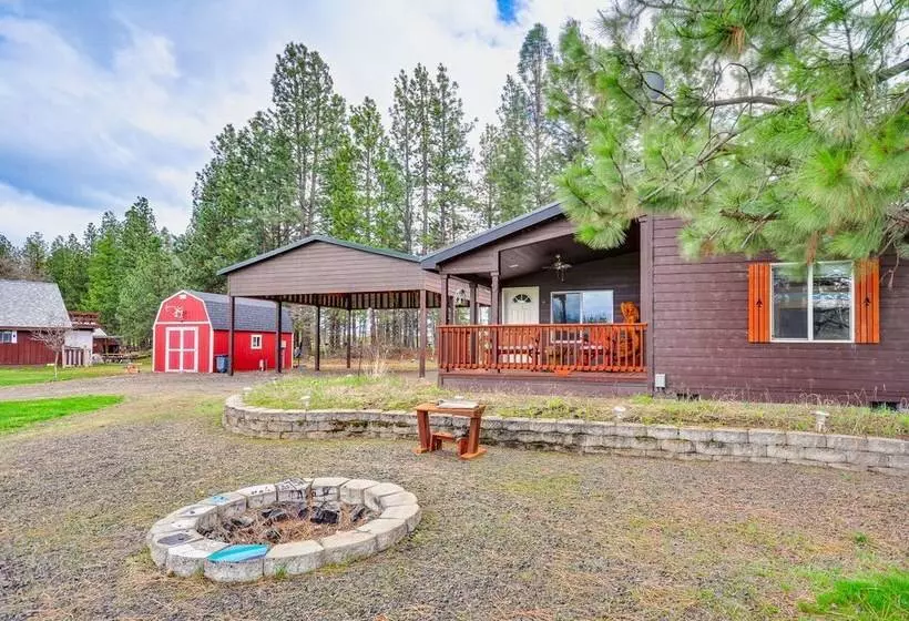 Oregon Cabin On Pine Hollow Reservoir W/ Mtn View!