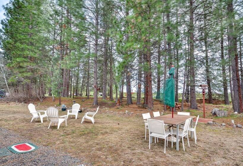 Oregon Cabin On Pine Hollow Reservoir W/ Mtn View!
