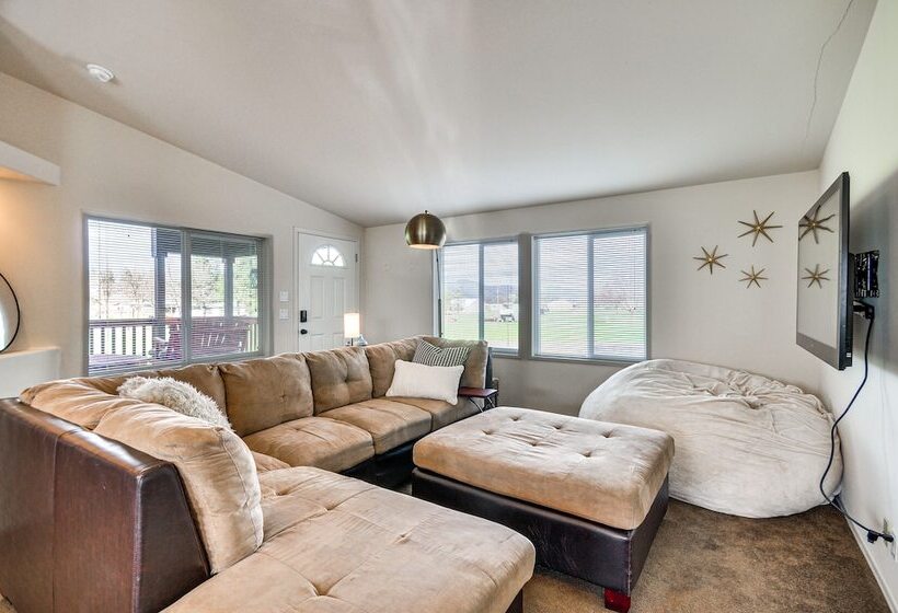 Oregon Cabin On Pine Hollow Reservoir W/ Mtn View!