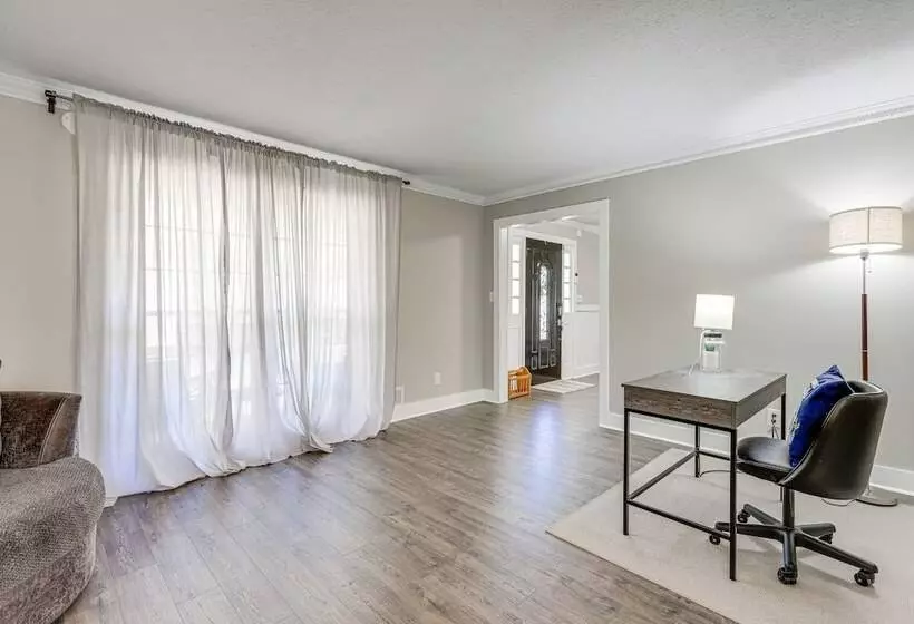 Atlanta Area Home W/ Office, Near Golfing & Hiking