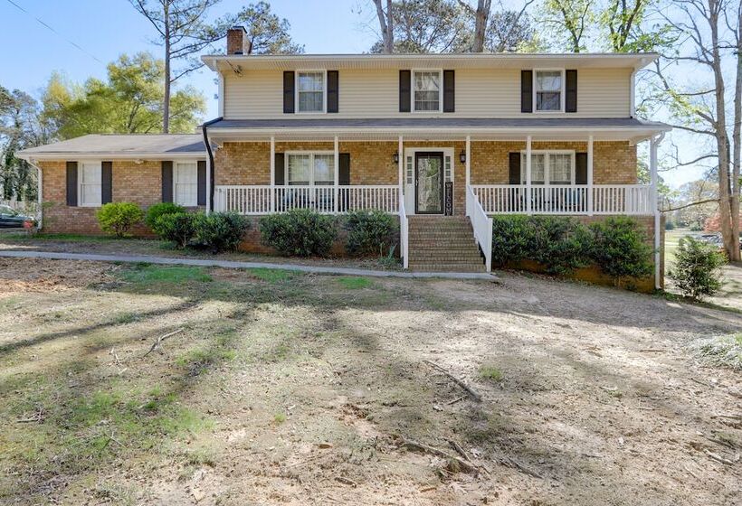 Atlanta Area Home W/ Office, Near Golfing & Hiking