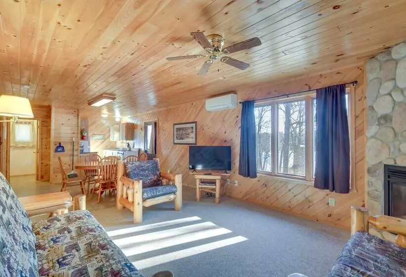 Fire Pit + Lake Access: Scenic Park Rapids Cabin