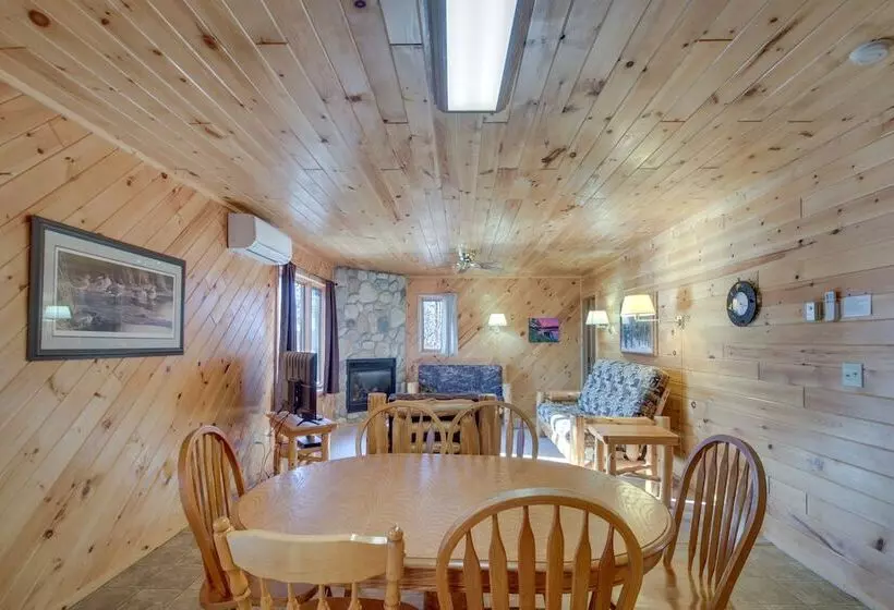 Fire Pit + Lake Access: Scenic Park Rapids Cabin