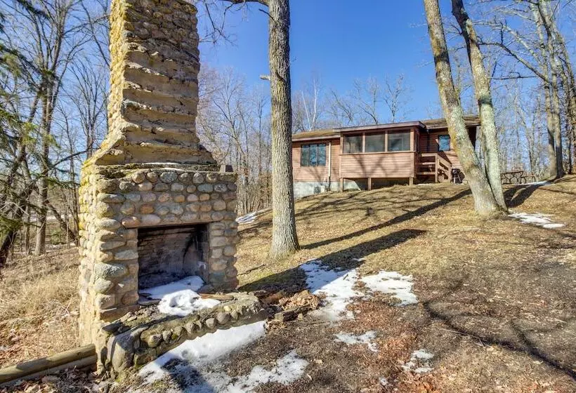 Fire Pit + Lake Access: Scenic Park Rapids Cabin