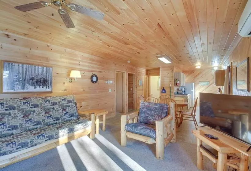 Fire Pit + Lake Access: Scenic Park Rapids Cabin
